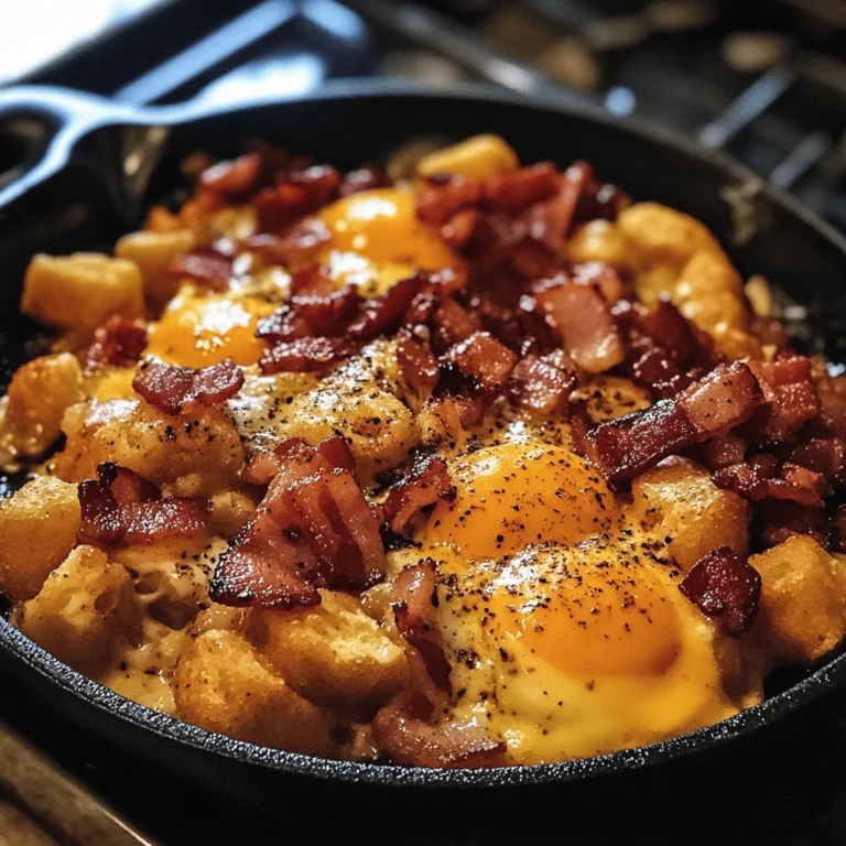 Bacon Egg And Cheese Breakfast Totchos