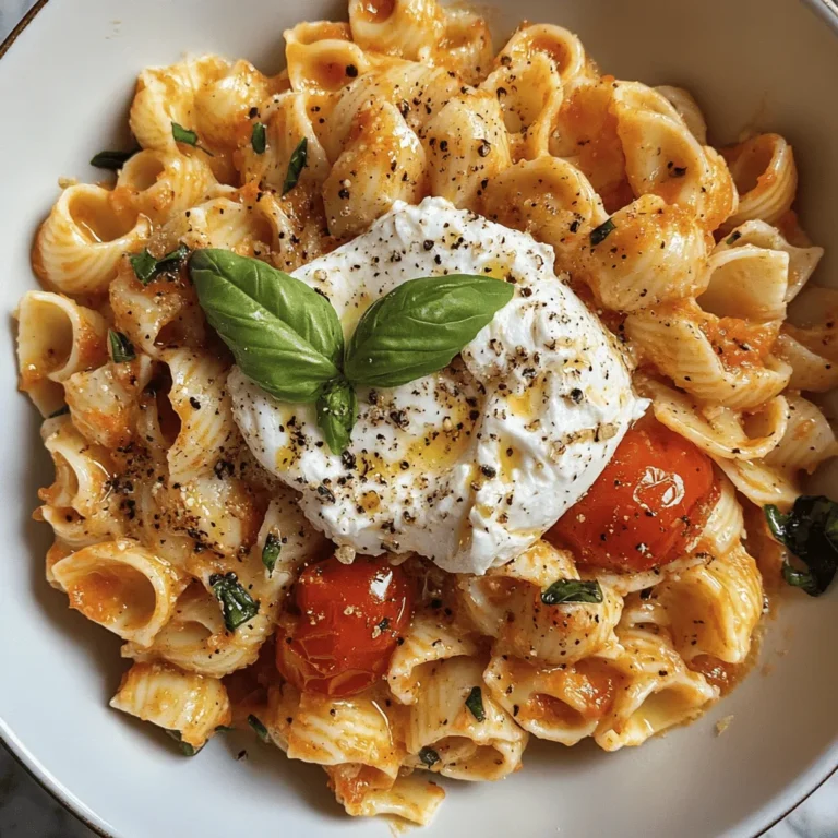 Burst Tomato Burrata Pasta