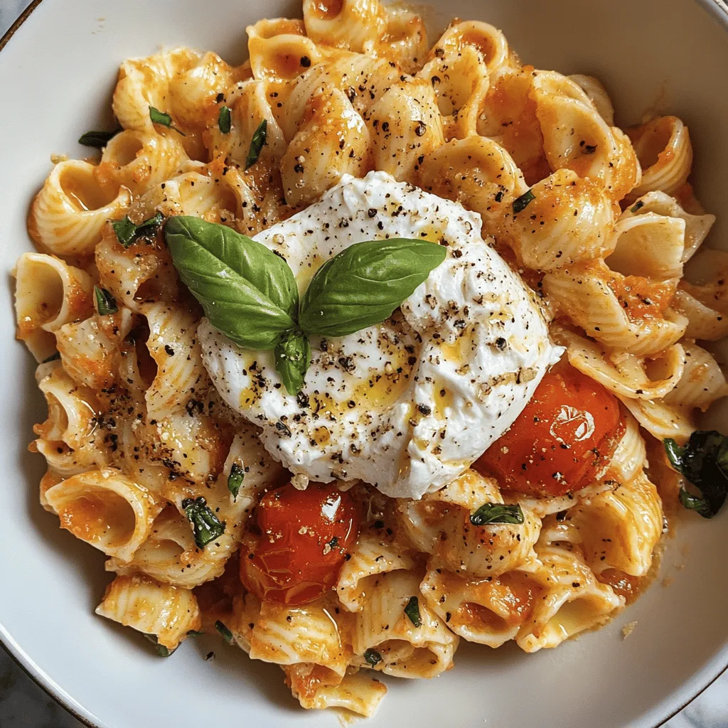 Burst Tomato Burrata Pasta