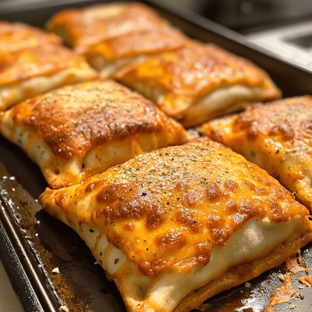 Cheesy Pizza Pockets