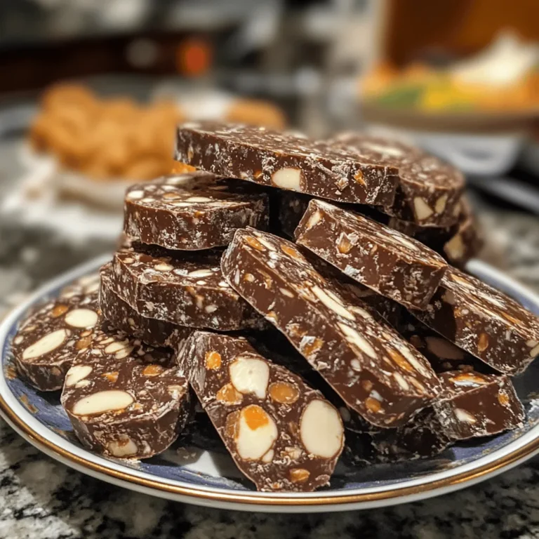 Chocolate Salami