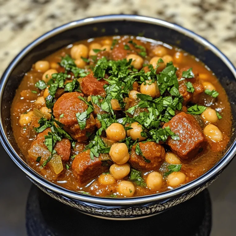 Chorizo Chickpea Stew