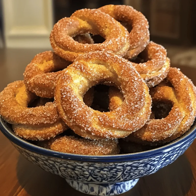 Cinnamon Sugar Pretzels