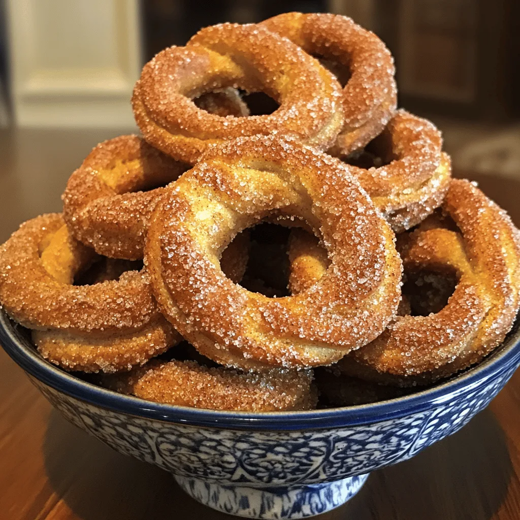 Cinnamon Sugar Pretzels