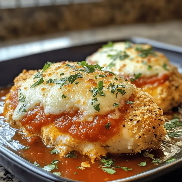 Delicious Stuffed Chicken Parmesan