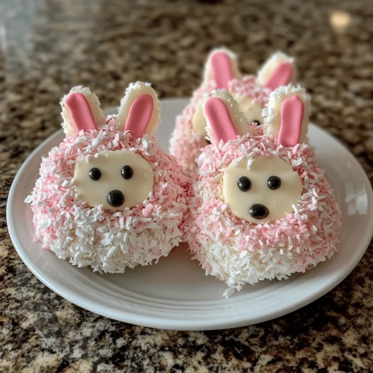 Easter Bunny Coconut Treats