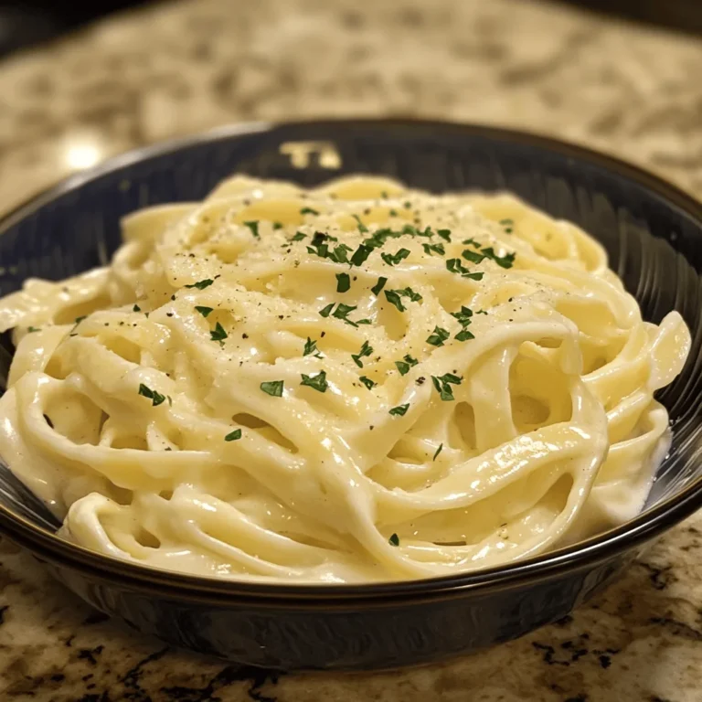 Fettuccine Alfredo