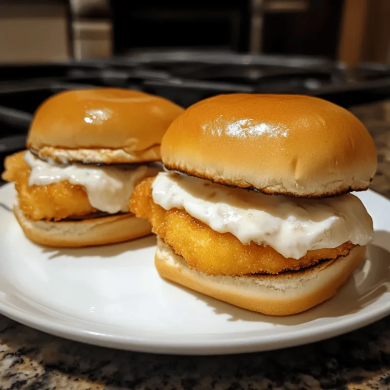 Filet-O-Fish Sliders
