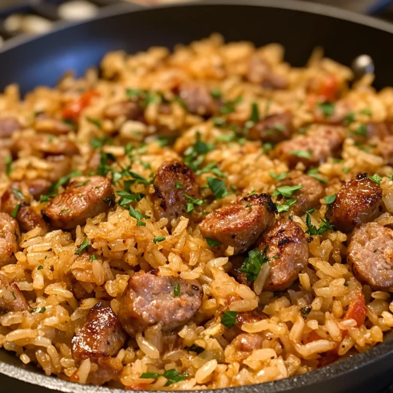 Sausage and Rice Skillet
