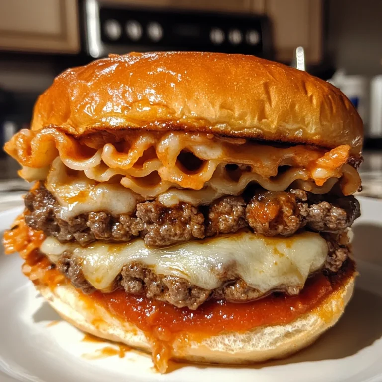 Lasagna Burger