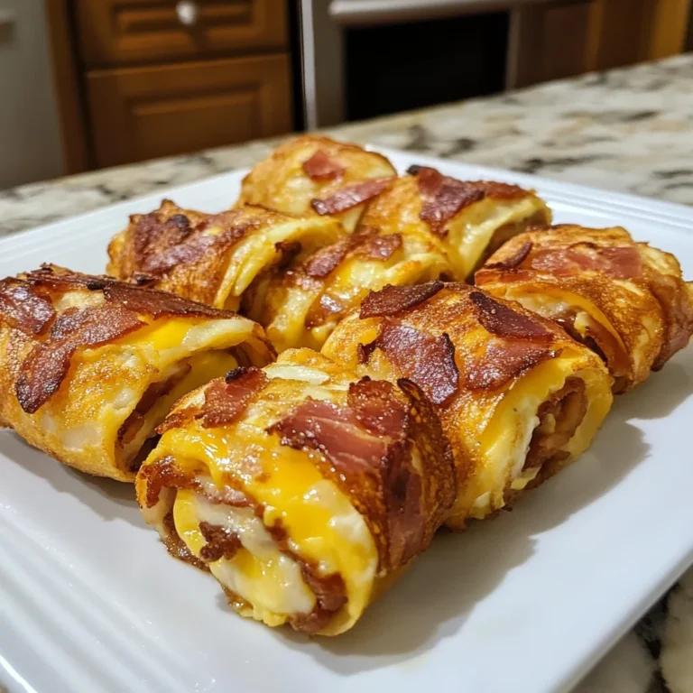 Air Fryer Breakfast Roll Ups