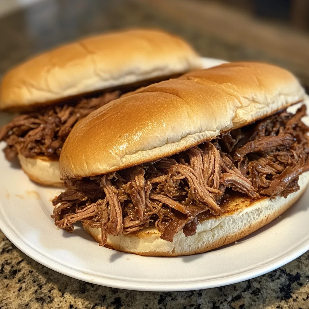Pulled Beef Sandwiches