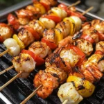Grilled Seafood Boil Skewers