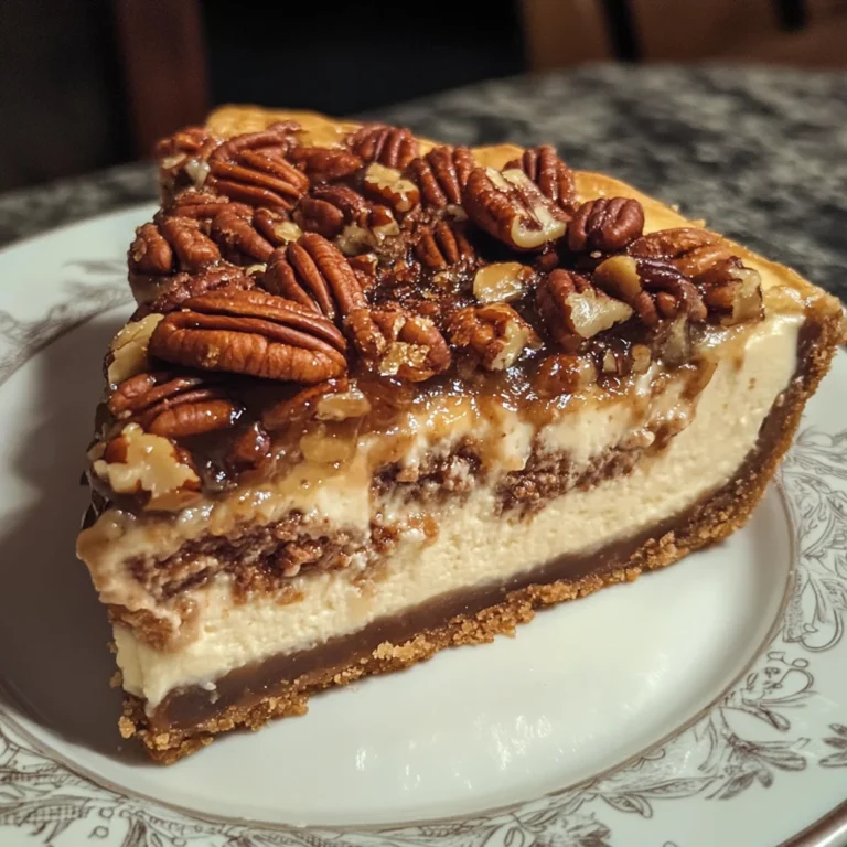 Pecan Pie Cheesecake