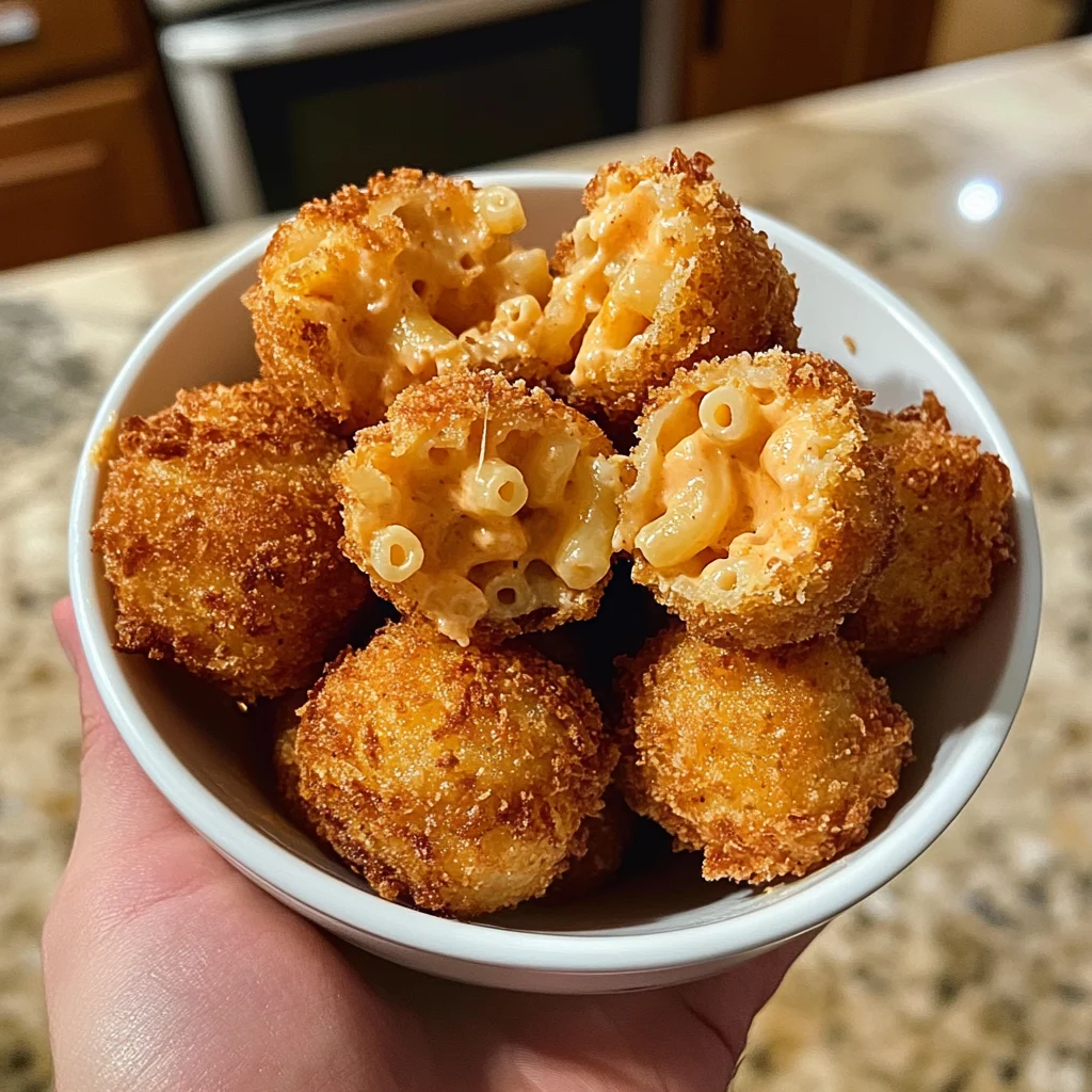 Fried Mac Cheese Balls