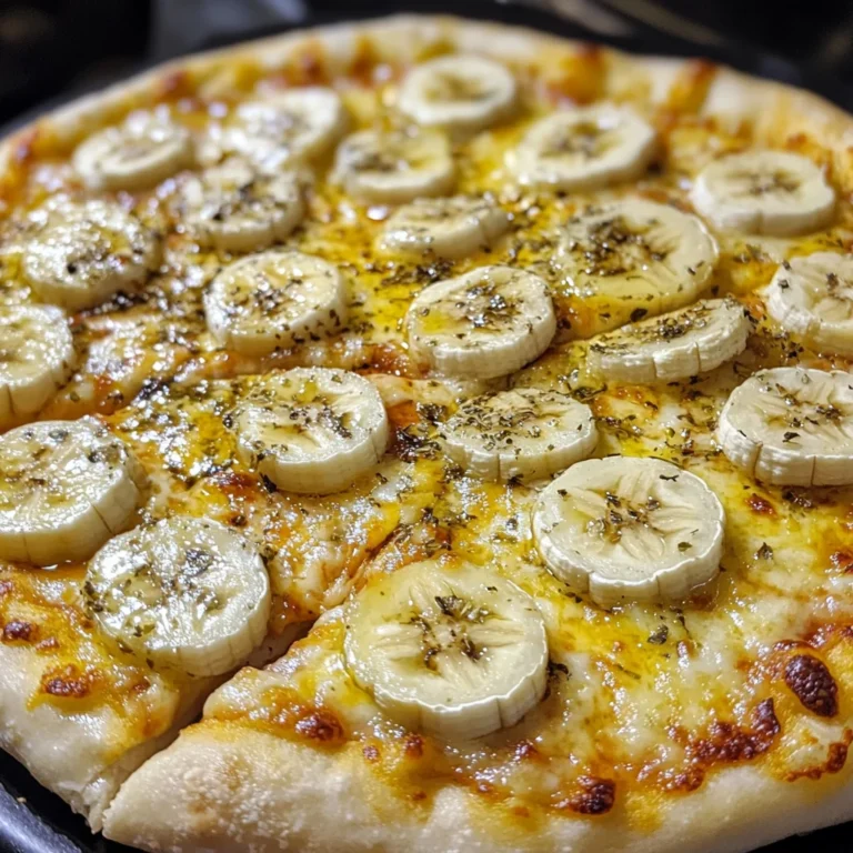 White Banana Pepper Pizza