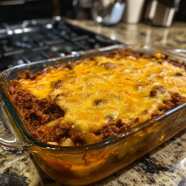 Sloppy Joe Casserole