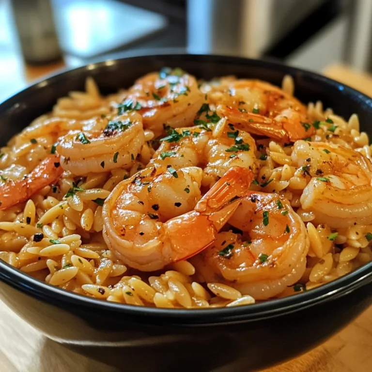 One Pot Marry Me Shrimp and Orzo Pasta