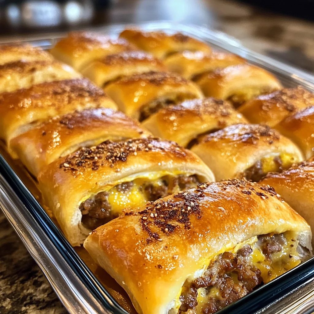 Sausage Egg & Cheese Roll-Ups