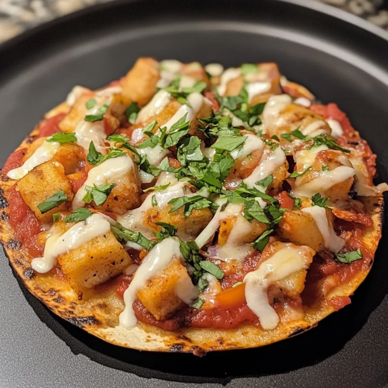 Air Fryer Tortilla Pizza