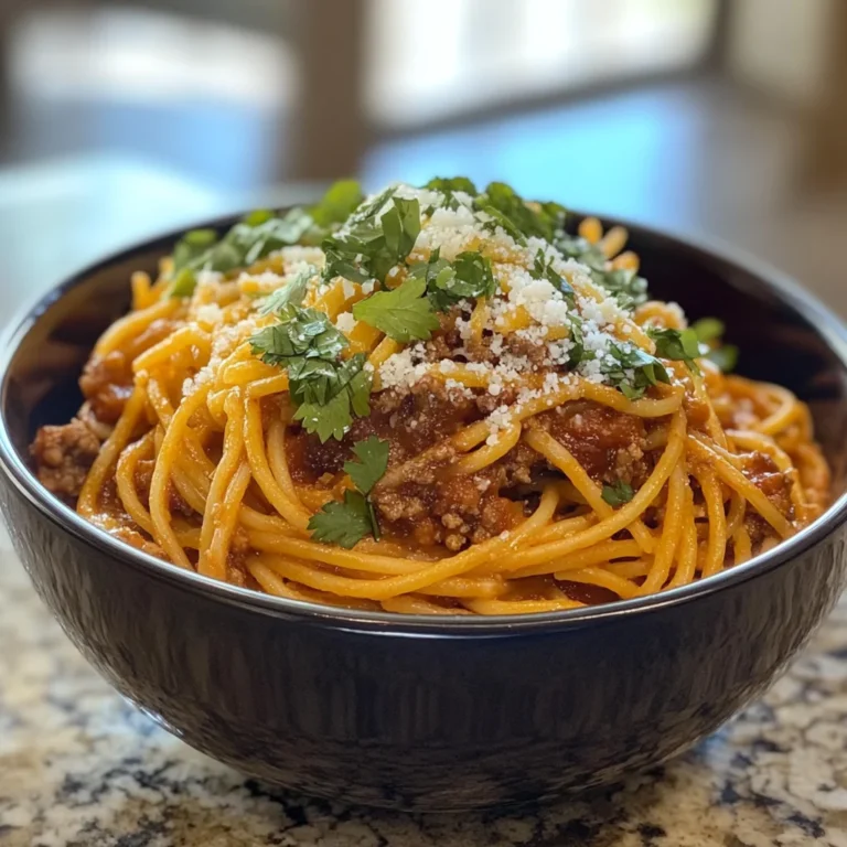 Taco Spaghetti Recipe