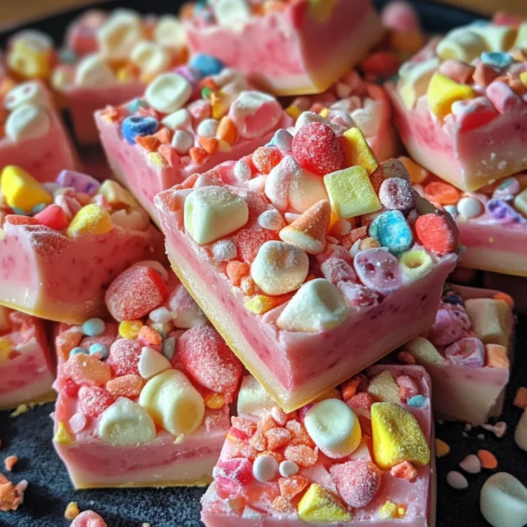 Easy Fruity Marshmallow Fudge