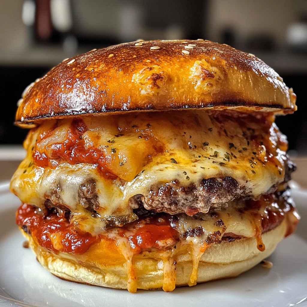 Pizza Burger Recipe