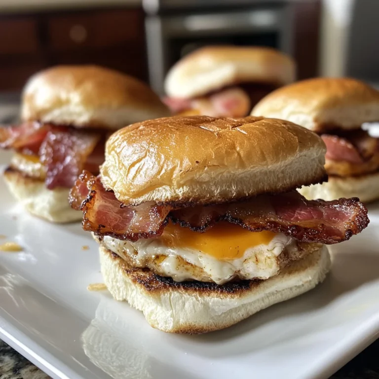 Peameal Bacon Breakfast Sliders