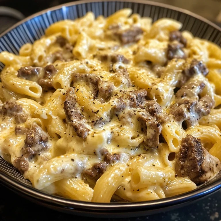 Philly Cheesesteak Pasta
