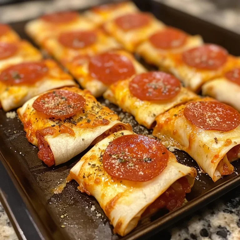 Cheesy Pepperoni Pizza Roll-Ups with Low-Carb Tortillas