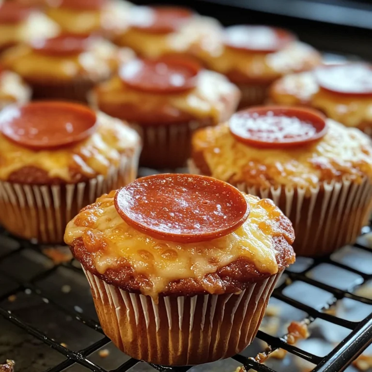 Easy Pizza Cupcakes