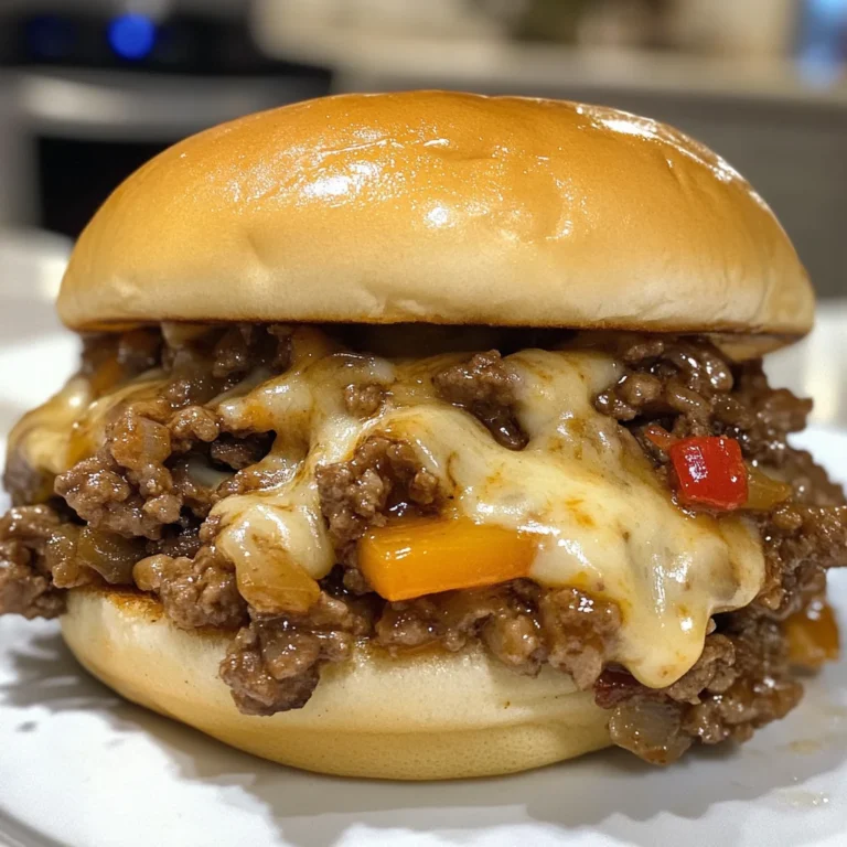 Philly Cheese Steak Sloppy Joes