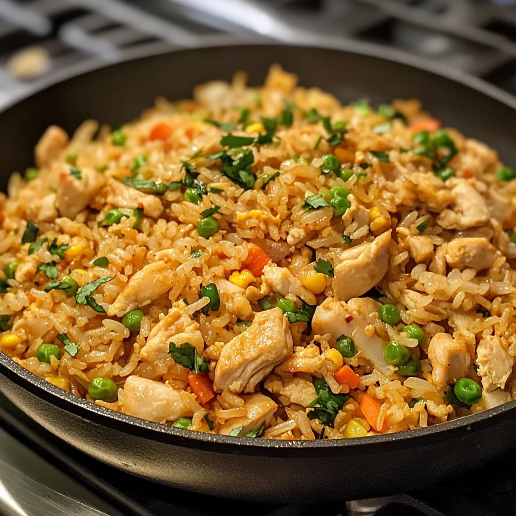 Easy Chicken Fried Rice