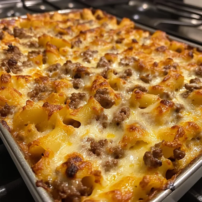 Homemade Lasagna Hamburger Helper