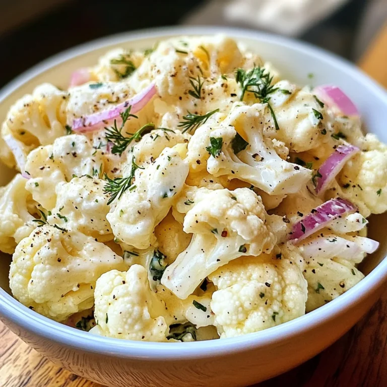 Ranch Cauliflower Salad