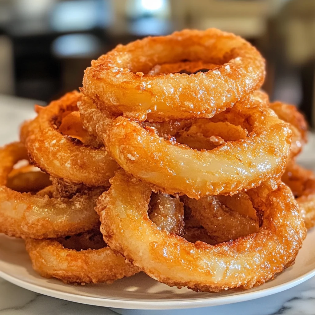 Cheesy Onion Rings