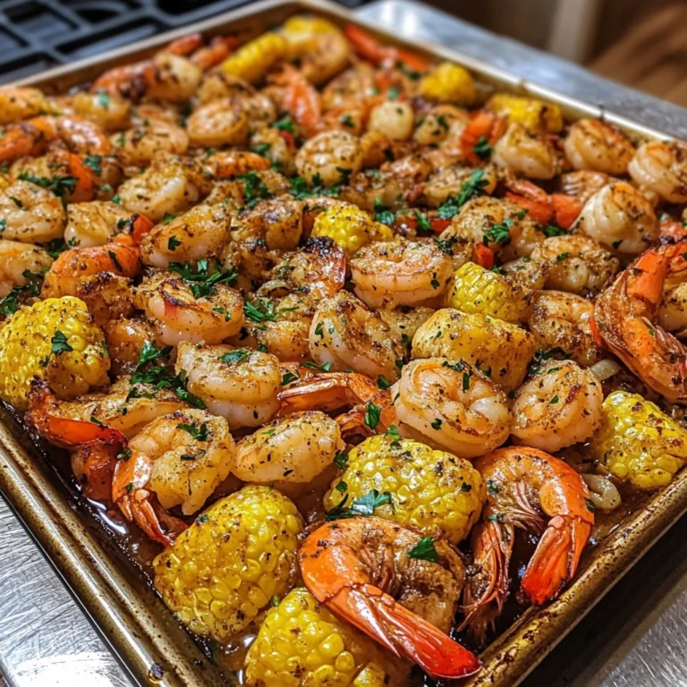 Sheet Pan Shrimp Boil