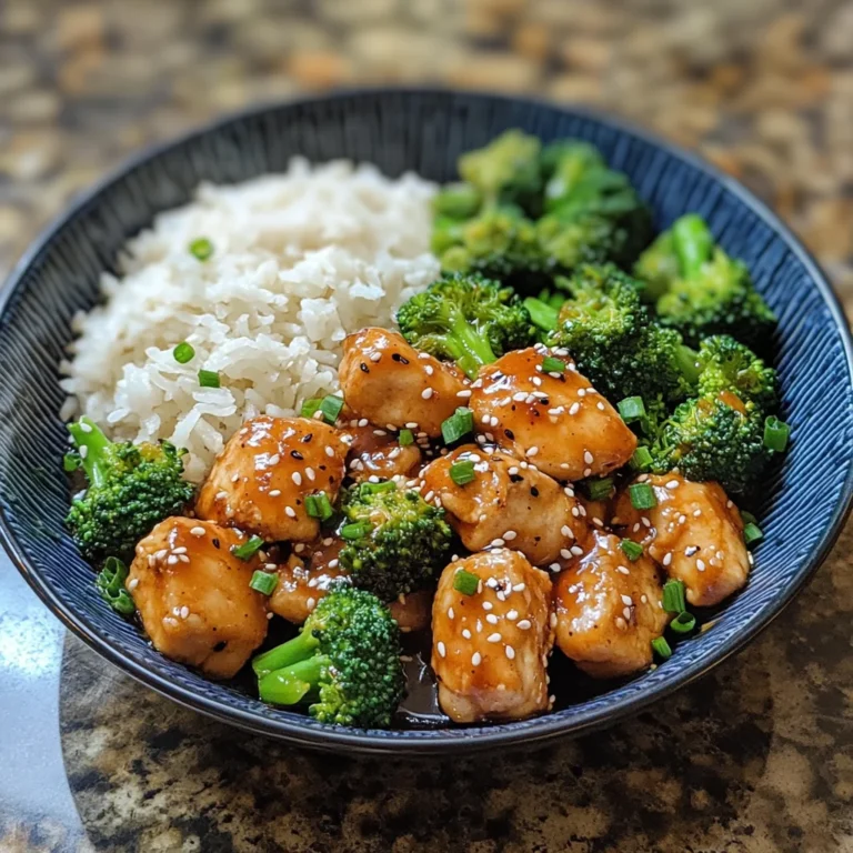 Honey Sesame Chicken and Broccoli