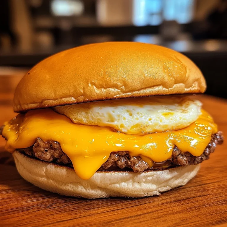 Copycat McDonalds Steak Egg And Cheese