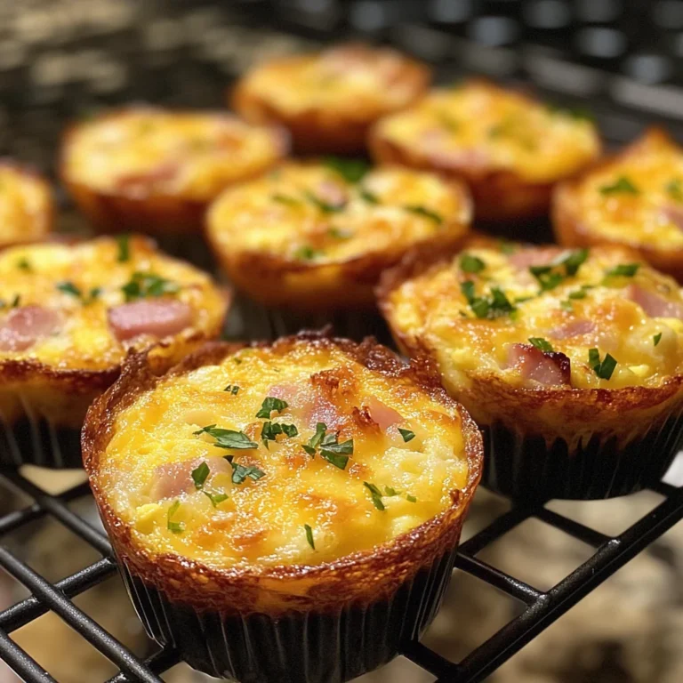 Ham and Cheese Egg Muffins