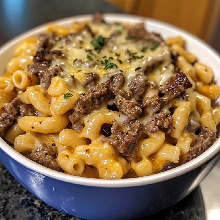 Cheese Steak Hamburger Helper
