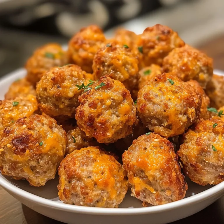Sausage Cheese Balls