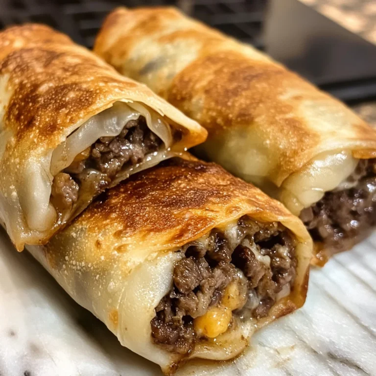 Philly Cheesesteak Egg Rolls