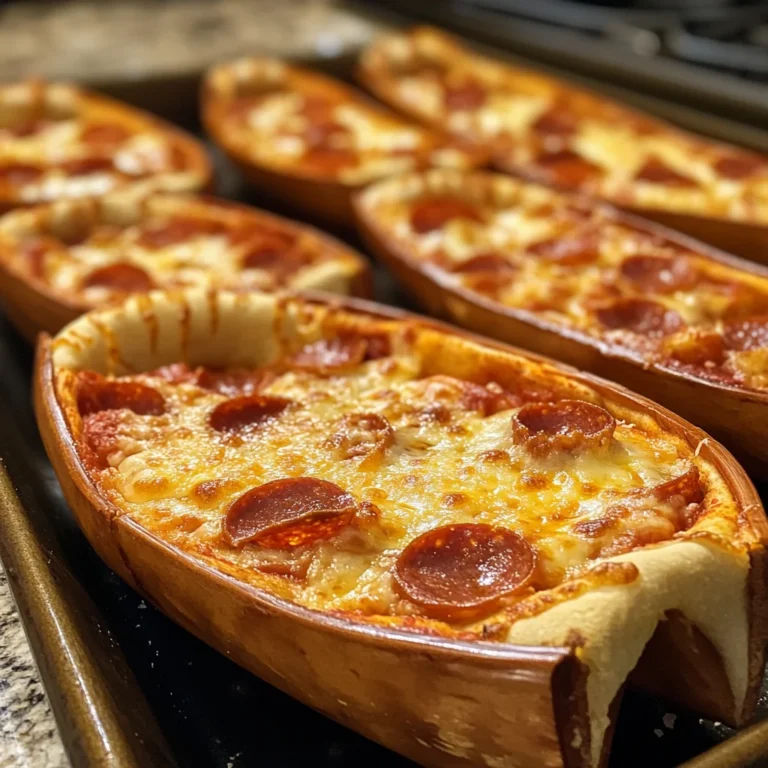 Pizza Boats