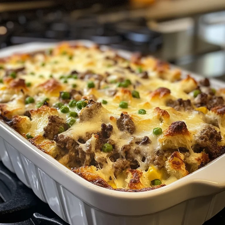 Philly Cheesesteak Casserole