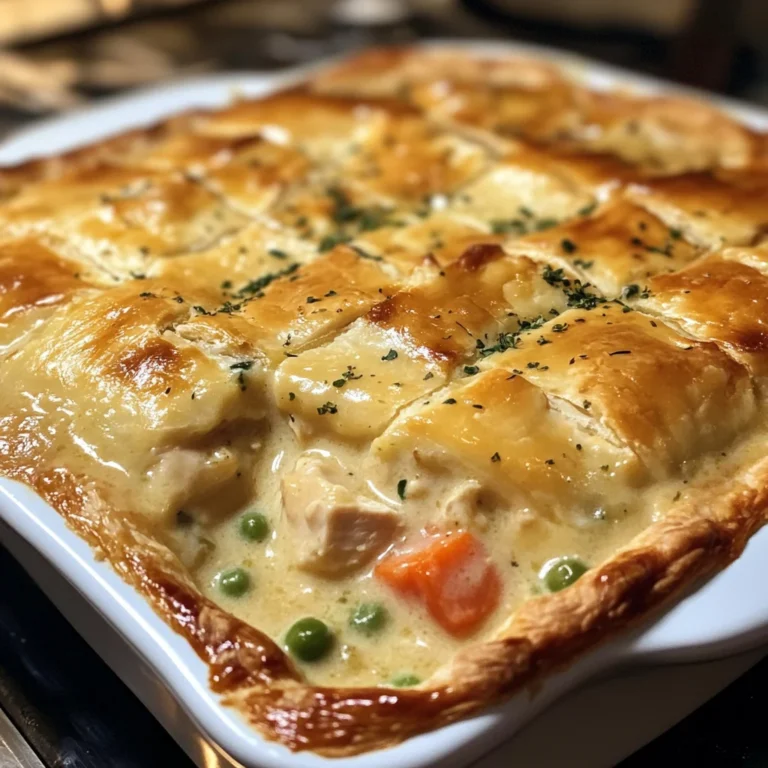Creamy Chicken Pot Pie