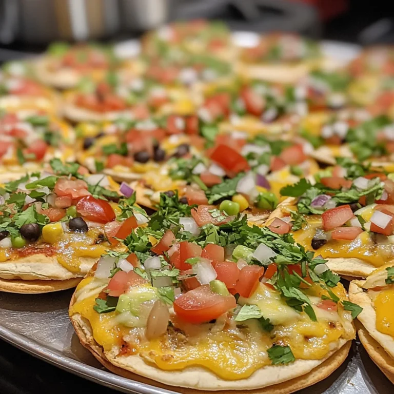 Easy Mexican Pizzas