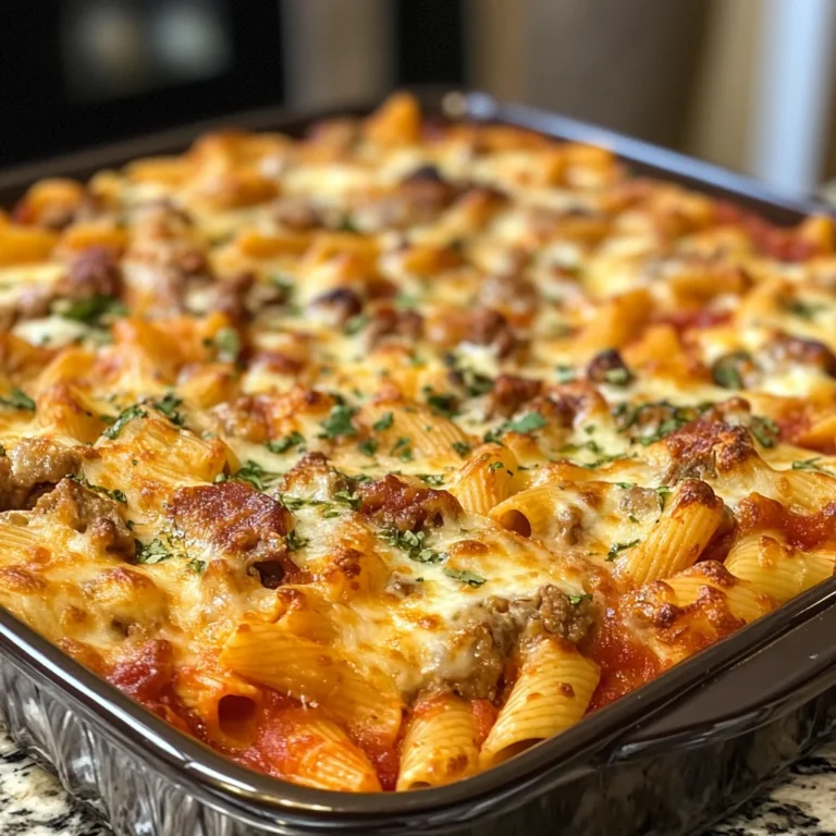 Pizza Pasta Bake