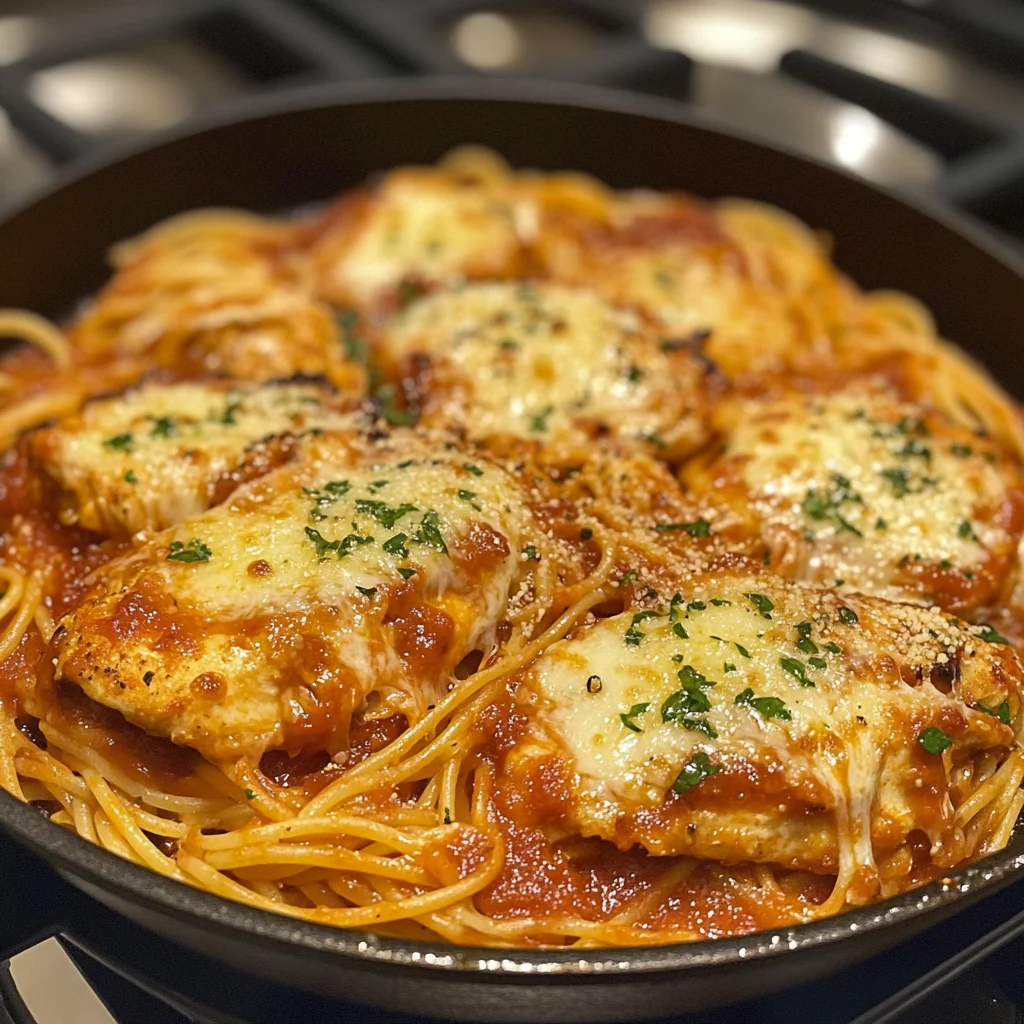Chicken Parmesan Pasta