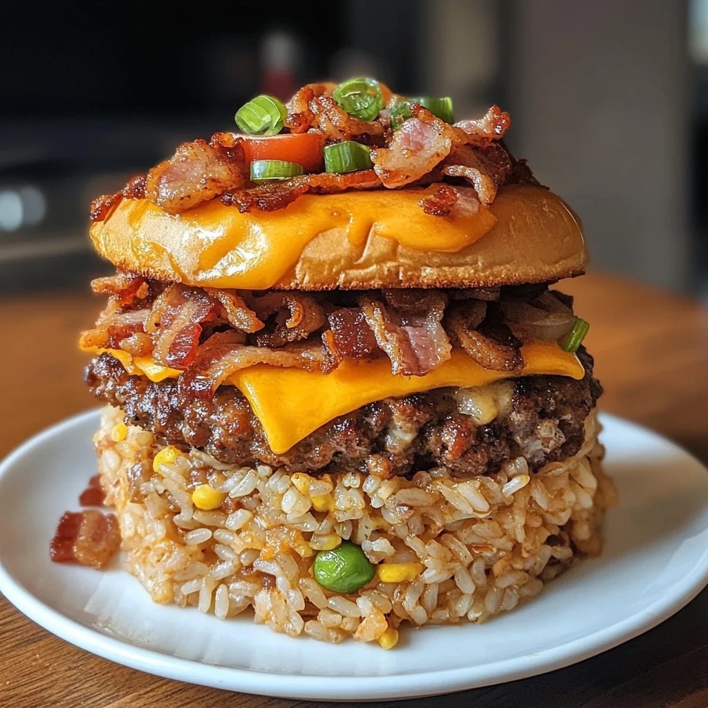 Bacon Cheeseburger Rice